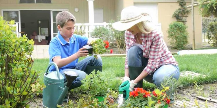 kids gardening