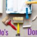 The Dos And Don’ts Of Working With A Painting Company