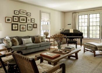 sofa and chair in a room