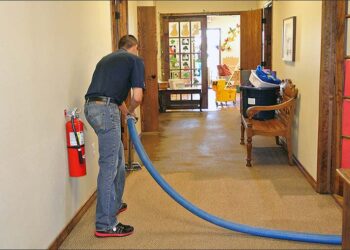 Property restoration services after water damage