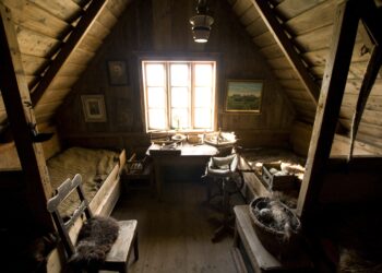 2 story house with attic