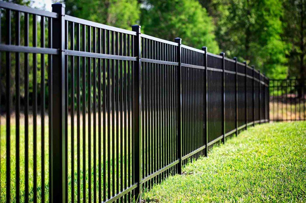 Black fence Color