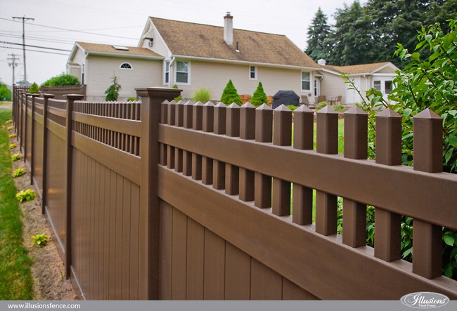 Brown fence Color