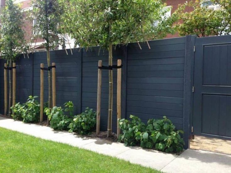Charcoal Fence Color