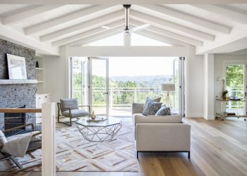 Sofa in living space