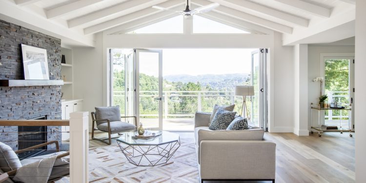 Sofa in living space