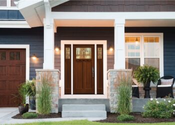 Exterior of renovated house