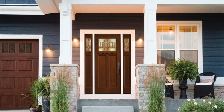 Exterior of renovated house