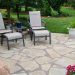 Flagstone is used in Patio or surface