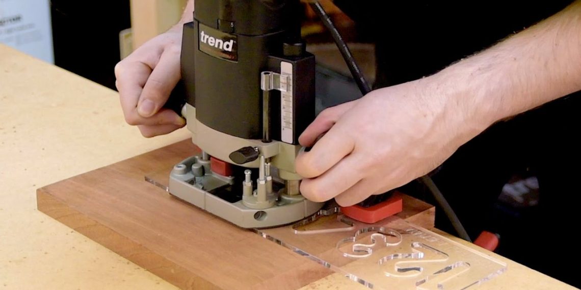 How to Use Floating Letter Router Bit - House Integrals