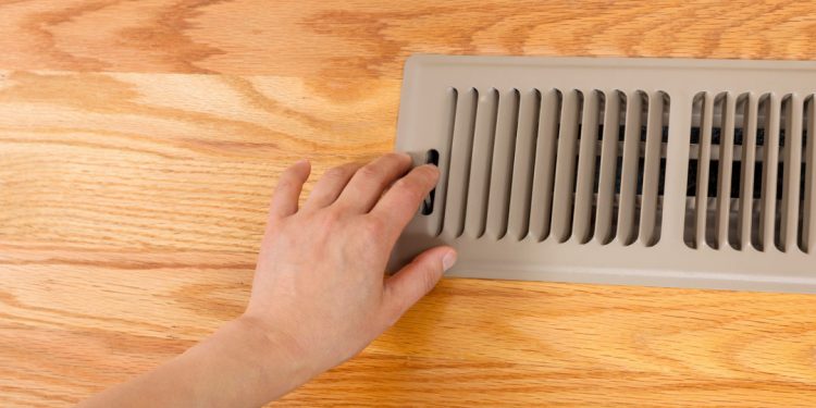 Opening Up Floor Vent Heater