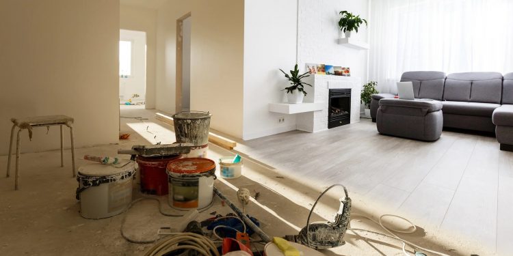 Example of house renovation