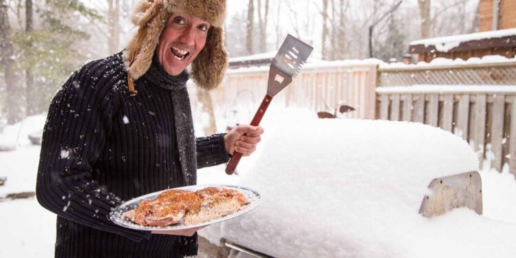 How-do-you-grill-in-cold-weather