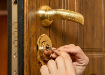 How to unlock a door locked from the inside?