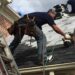 Man working on Roof