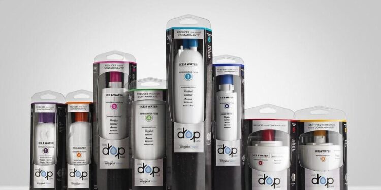 Water filter for refrigerator