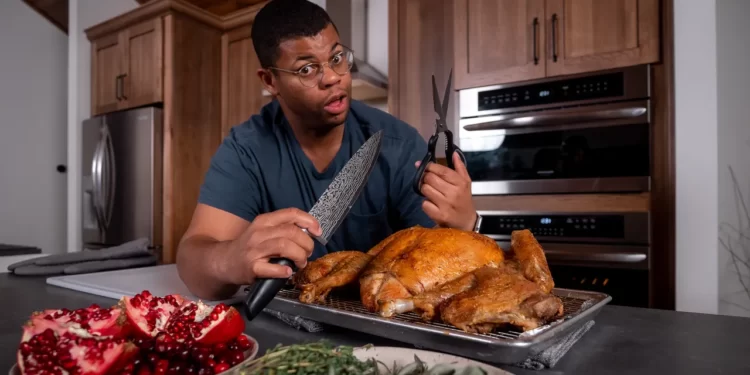 Experience This Thanksgiving Evening By Cooking A Spatchcocked Turkey In A Classic Way In Firepit
