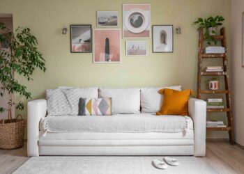 Dress a Sofa with Throws and Cushions