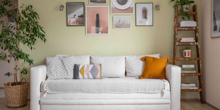 Dress a Sofa with Throws and Cushions