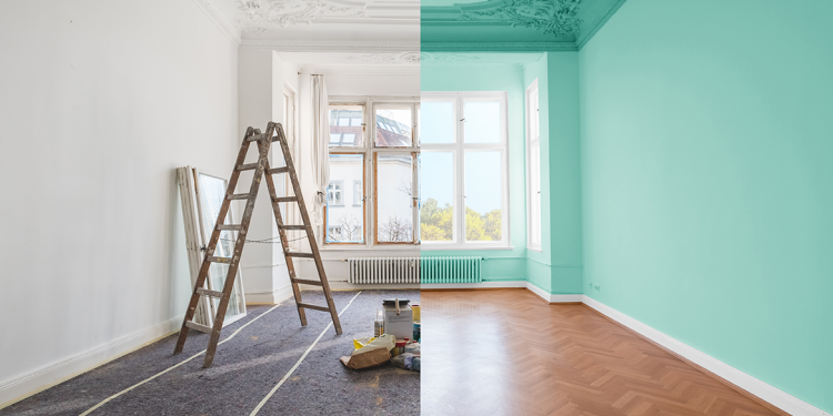 How to maintain the interior and exterior of your home after painting