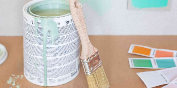 get rid of paint thinner