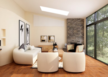 livivng room with white sofa