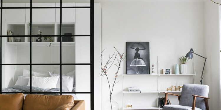 small decorative living room