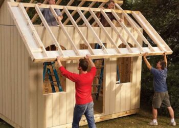 How to build a shed at home in few easy steps in 2022