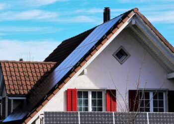 solar hot water roof panels