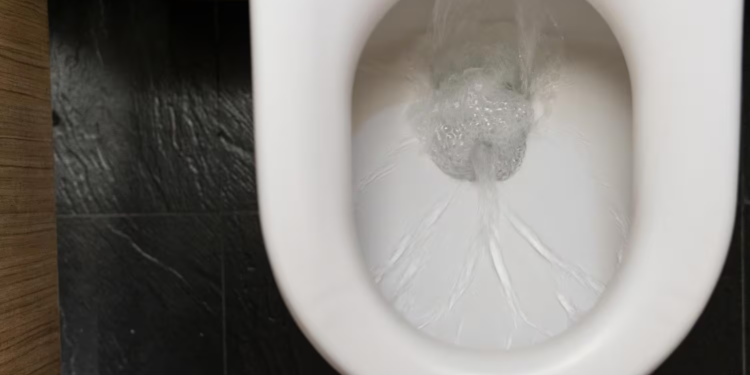 Will a toilet unclog itself