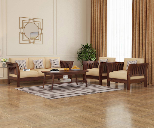 Modern Sheesham Sofa Set