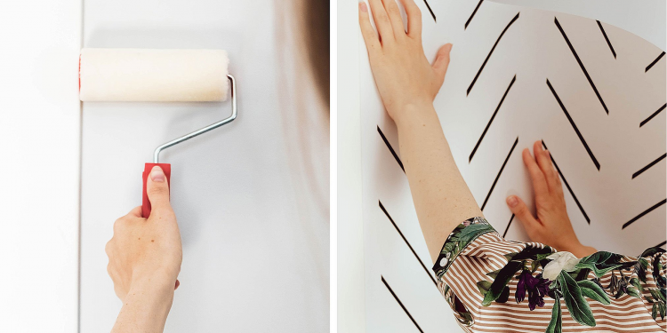 3 reasons to use peel and stick wallpaper vs traditional