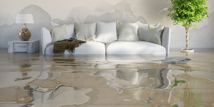 water damage in home