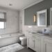 white gray bathroom