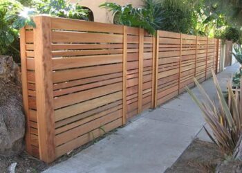 wood fence