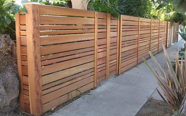 wood fence
